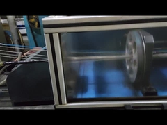 A camada do núcleo do cabo torceu